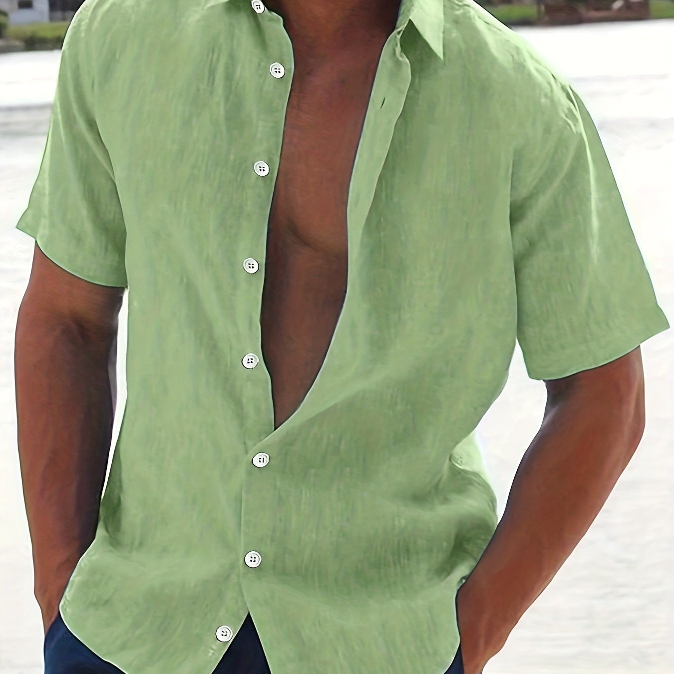 Tomáš – Krátký Rukáv Košile pro Muže