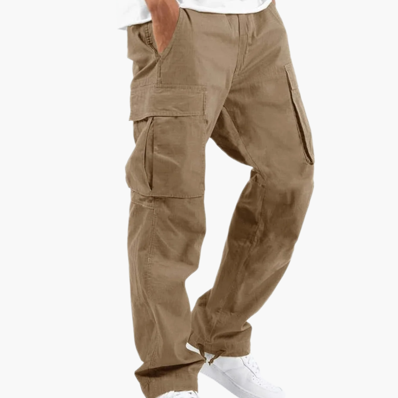 Tomáš – Pánské Cargo Kalhoty s Mnoha Kapsami pro Ležérní Styl a Volný Čas