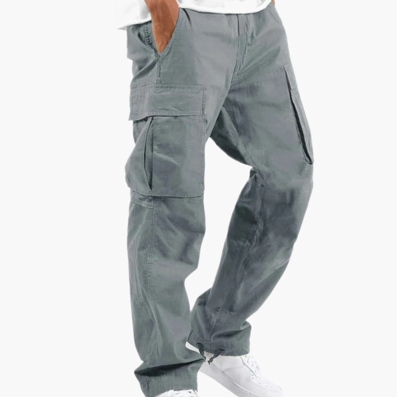 Tomáš – Pánské Cargo Kalhoty s Mnoha Kapsami pro Ležérní Styl a Volný Čas