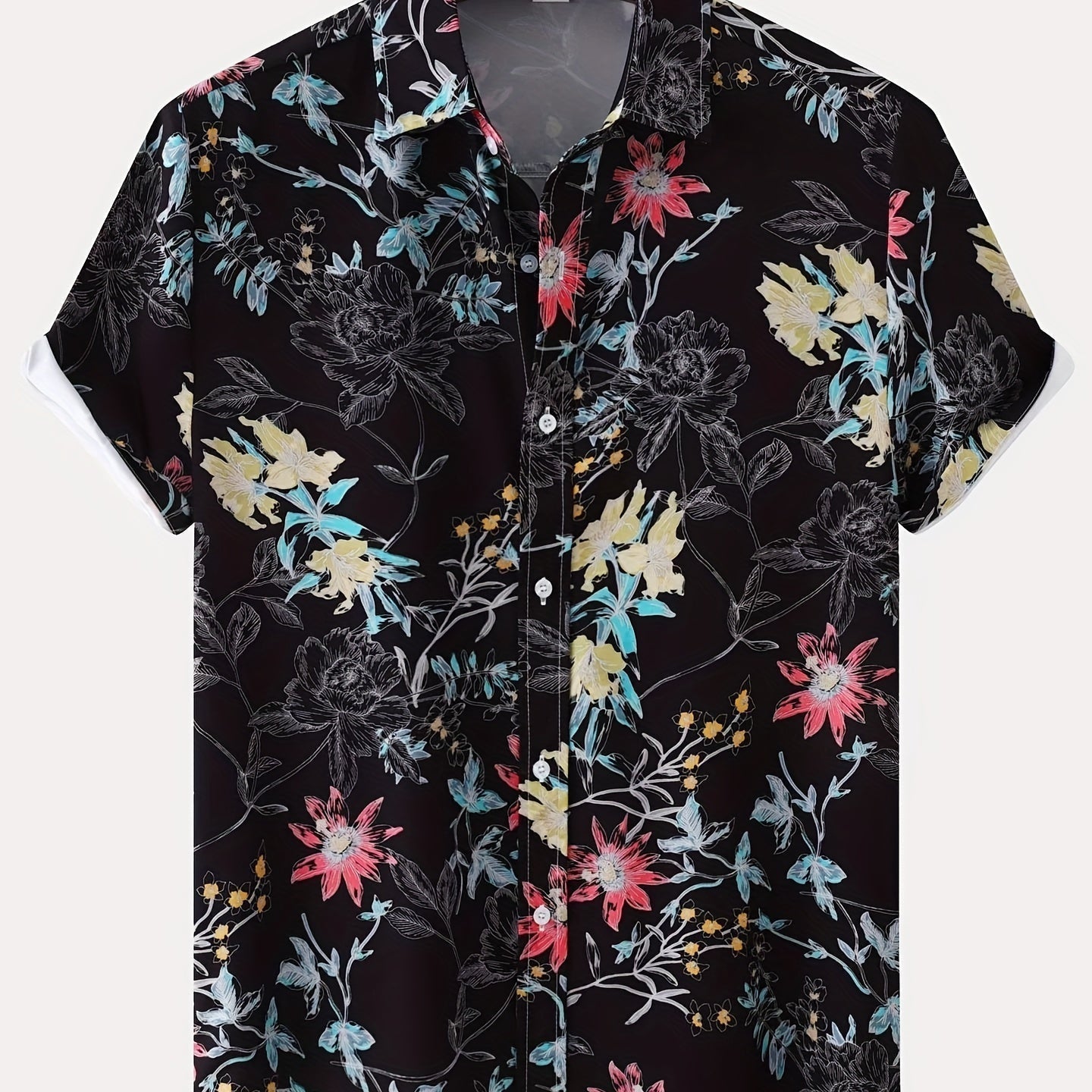 Matěj – Pánská Košile s Květinovým Vzorem