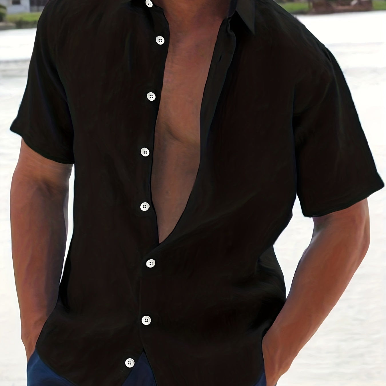 Tomáš – Krátký Rukáv Košile pro Muže