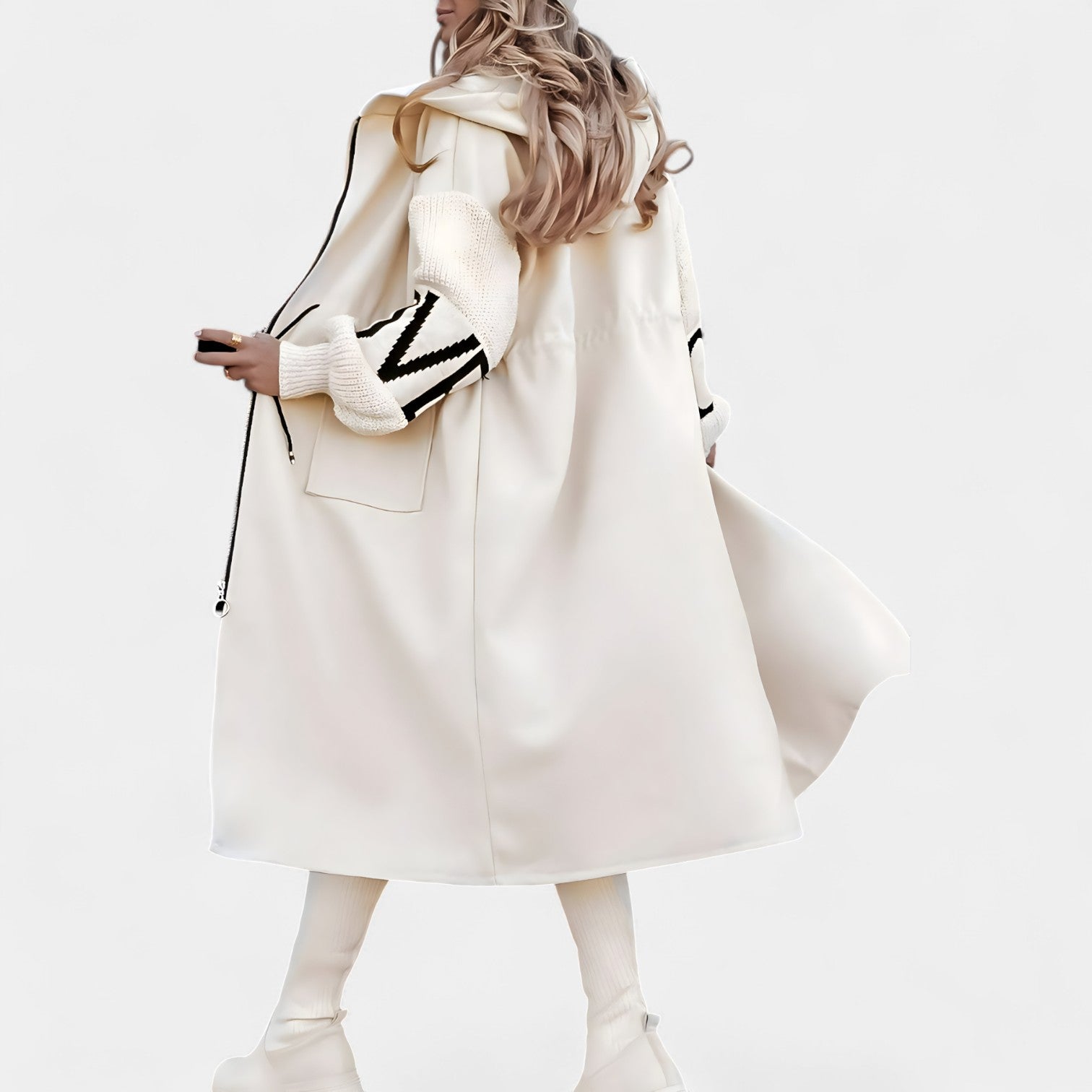 Яна – Палто с качулка