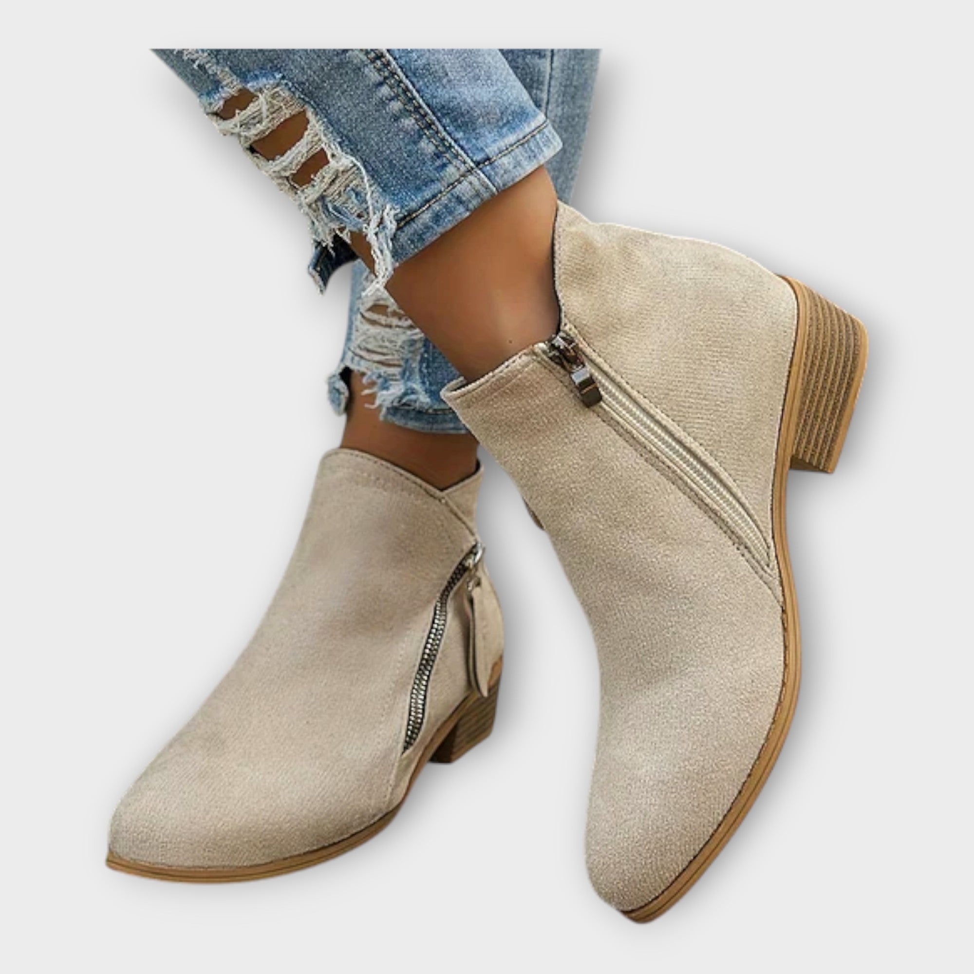 Adéla – Elegantní Boty s Zipem