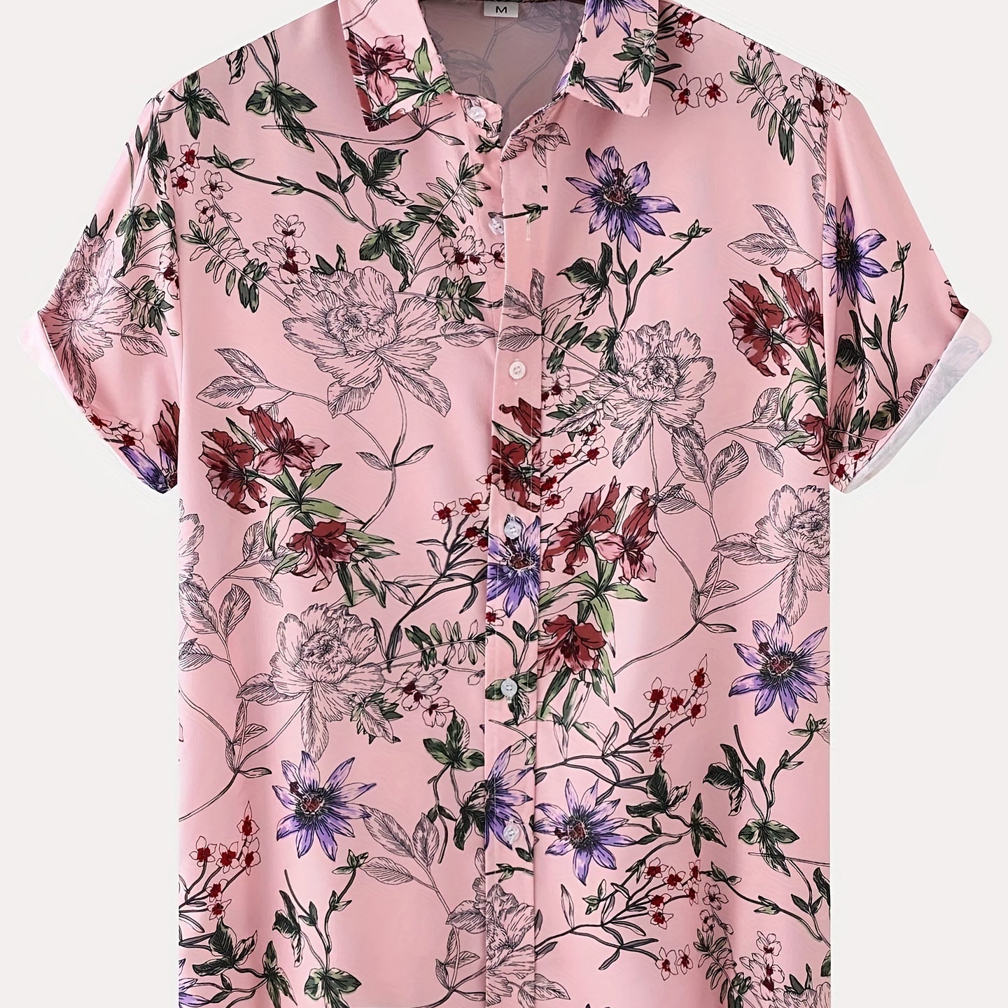 Matěj – Pánská Košile s Květinovým Vzorem