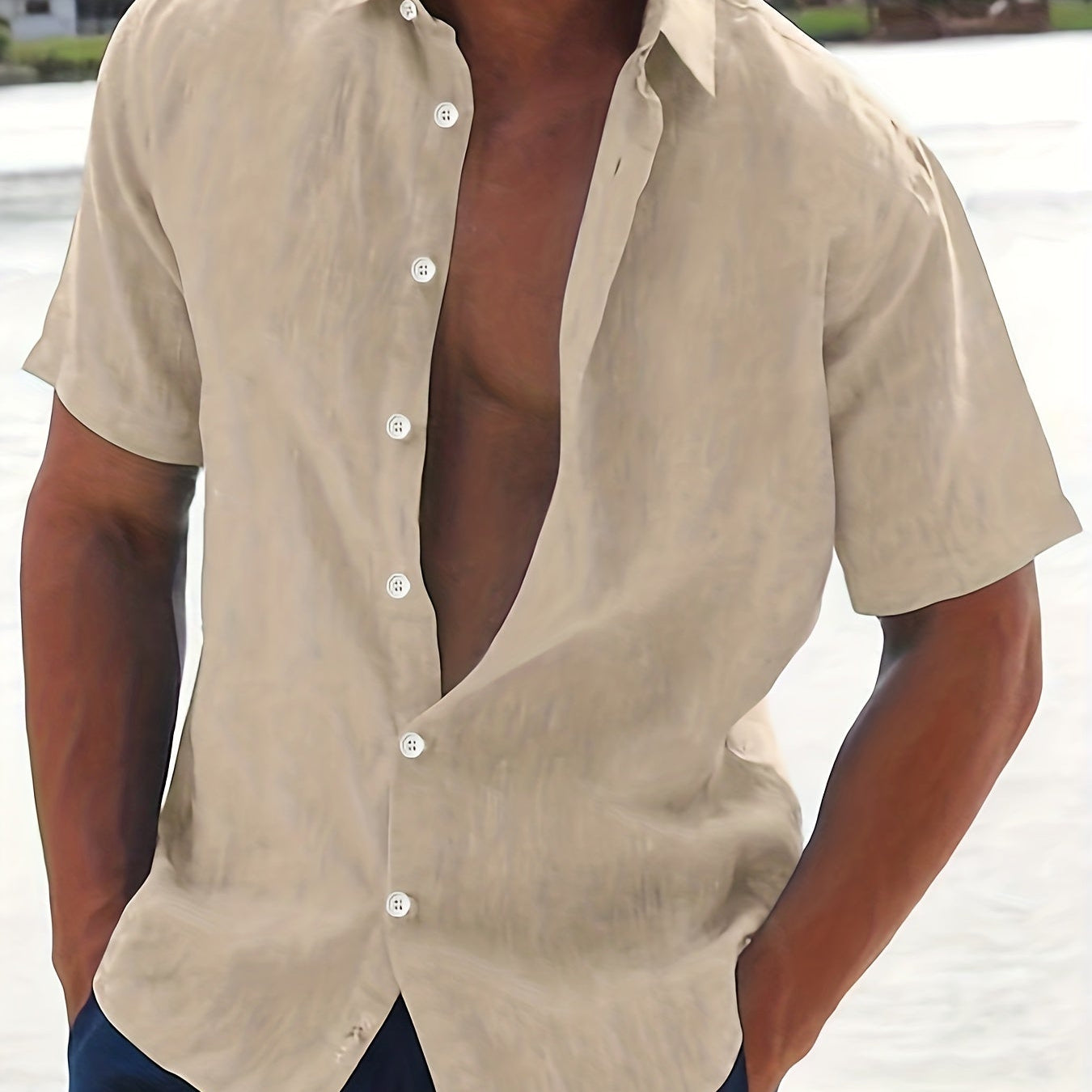 Tomáš – Krátký Rukáv Košile pro Muže