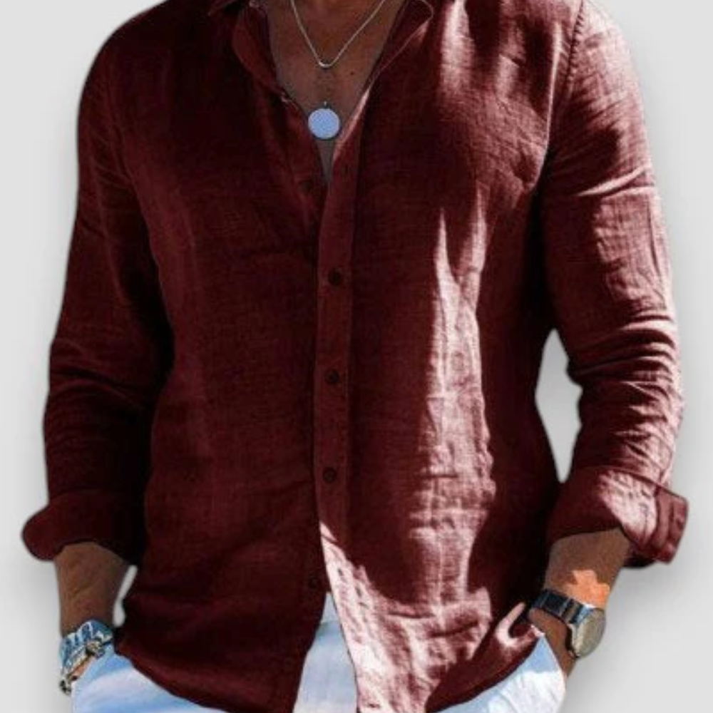 Tomáš – Ležérní Pánská Volnočasová Košile