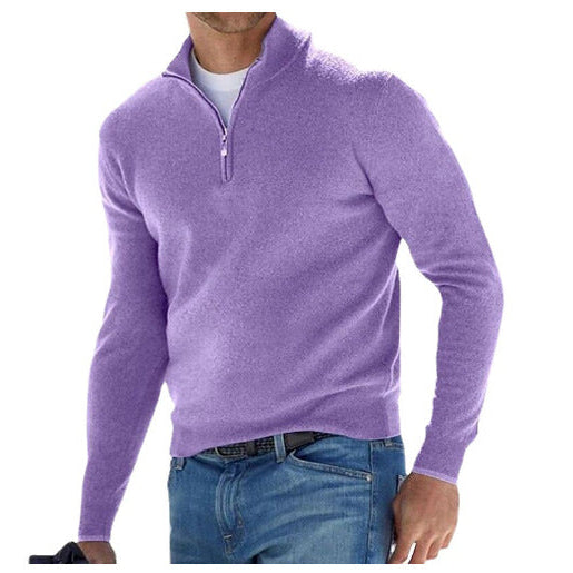 Tomáš – Pánský Svetr s Zipem