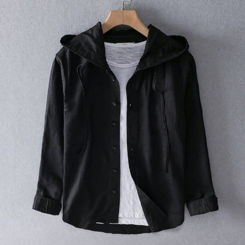 Tomáš – Pánská Košile s Kapucí