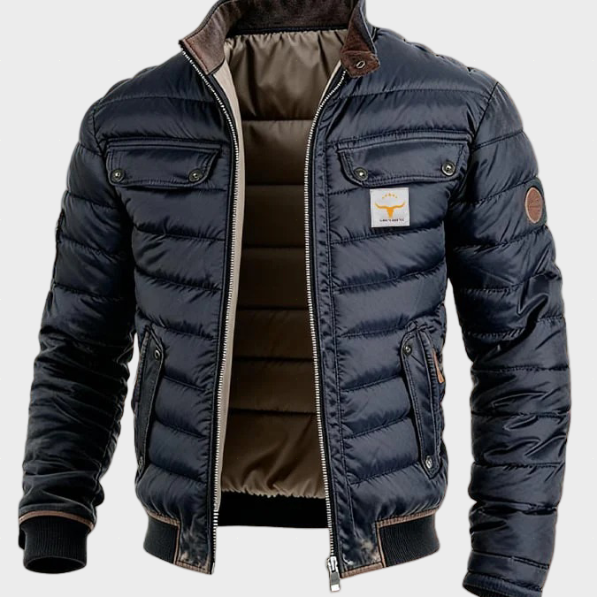 Erik™ - Stylová Vintage Puffer Bunda