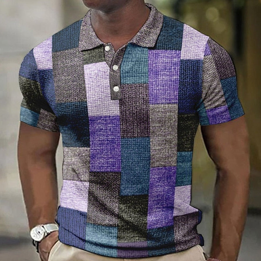 Tomáš – Pánské Polo Tričko s Vzorem