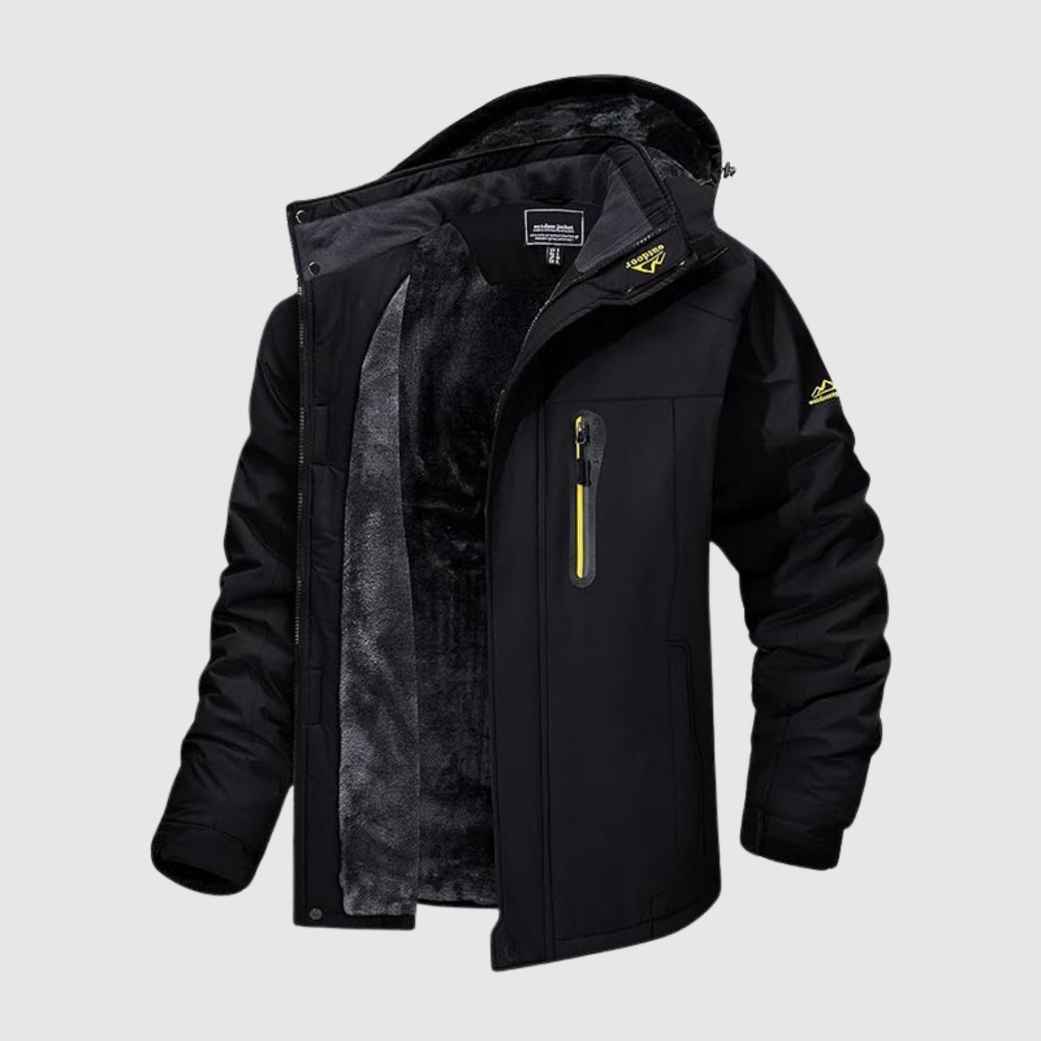 Václav – Nepromokavá Zimní Bunda do Přírody s Fleecovou Podšívkou