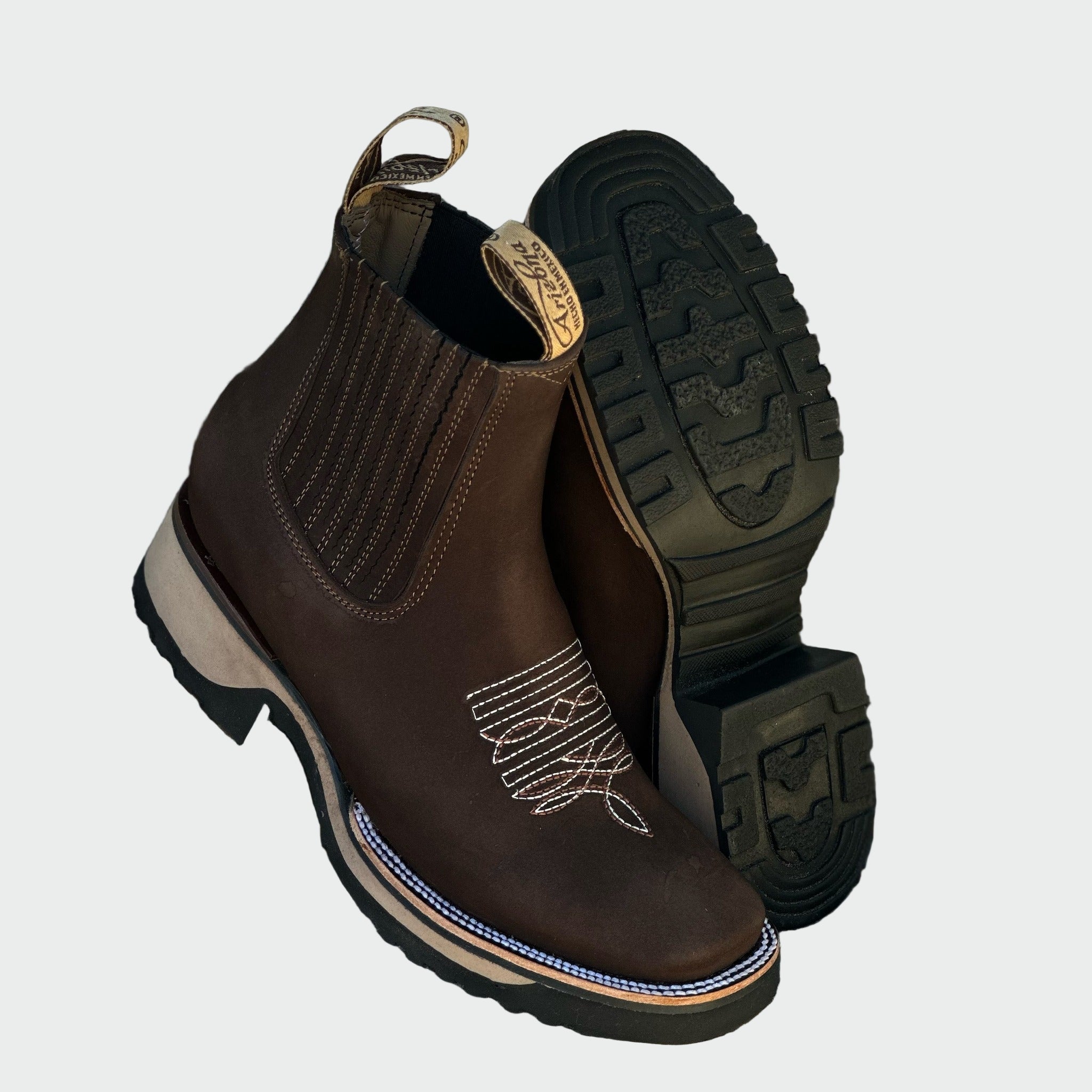 Eva – Kožené Cowboy Boty